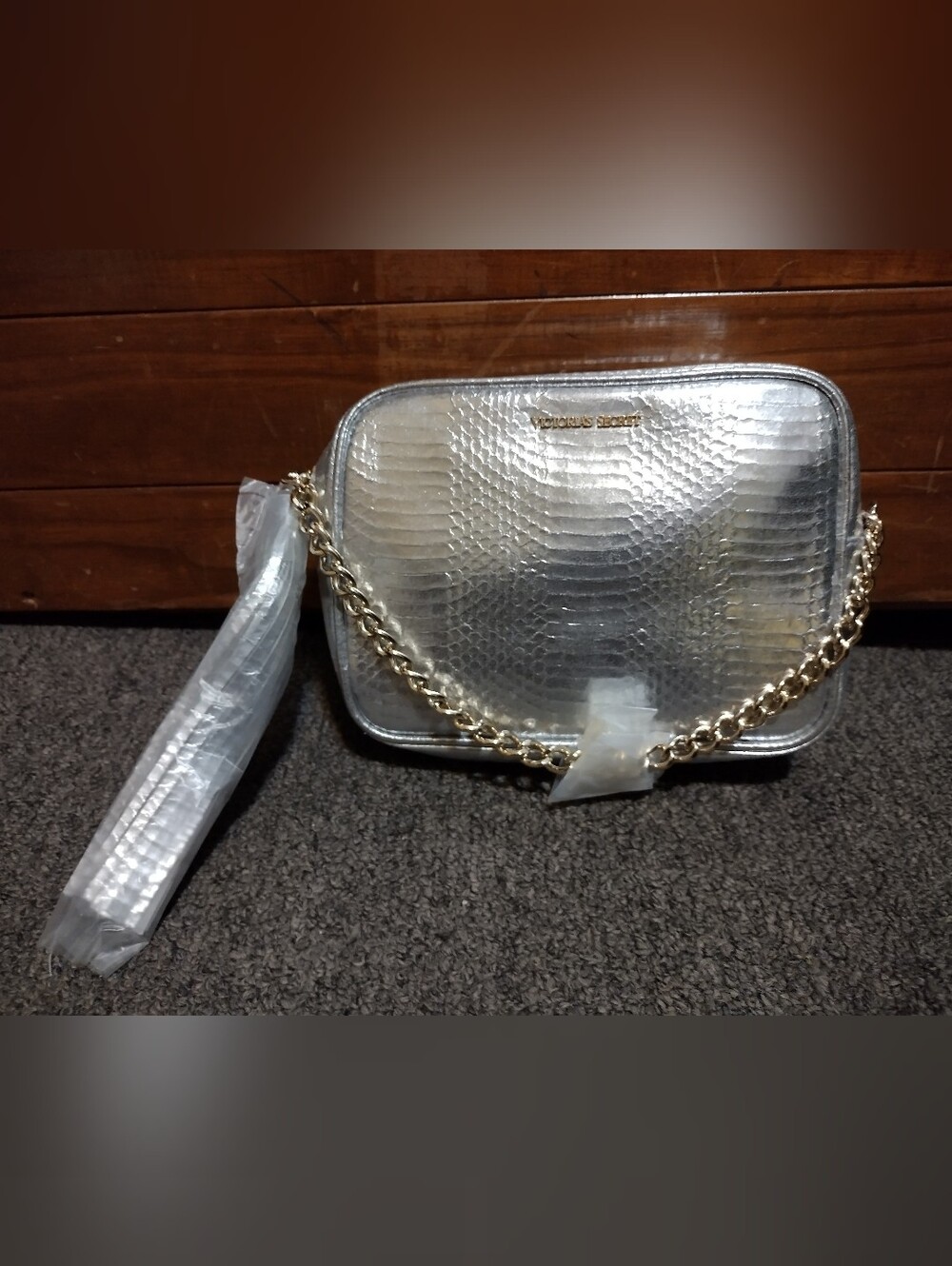 Victorias Secret Women's Silver Handbag